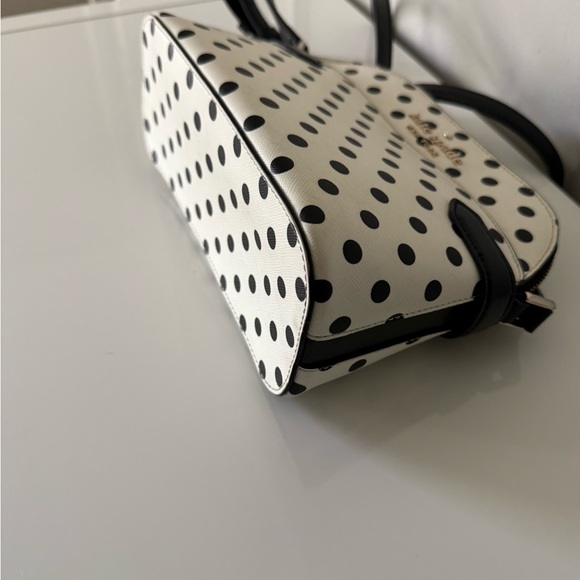 Kate Spade Black and White Polka Dot Crossbody Bag - Picture 9 of 10